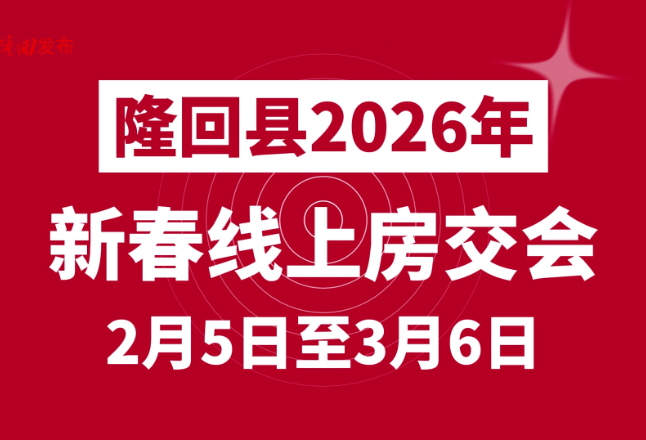 隆回县举办2026年新春线上房交会
