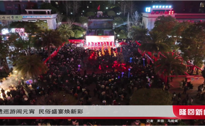 非遗巡游闹元宵 民俗盛宴焕新彩