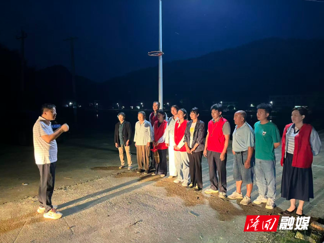 以练筑防 滩头镇开展极端情况应急演练