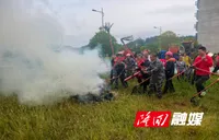 羊古坳镇开展森林火灾应急演练暨森林火情热点快速核处“131”机制培训
