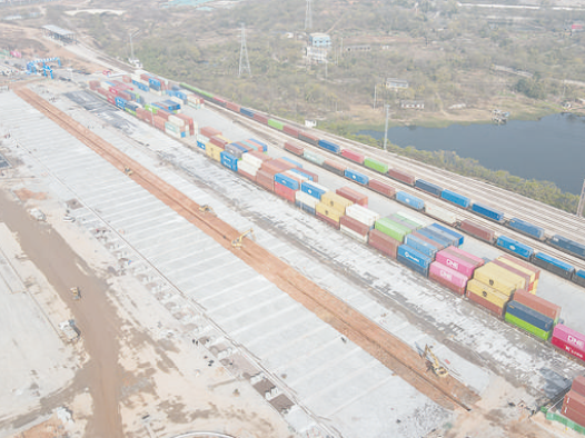 铁路综合物流基地扩容升级提速