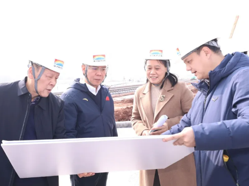 曹慧泉调研督导重点项目建设