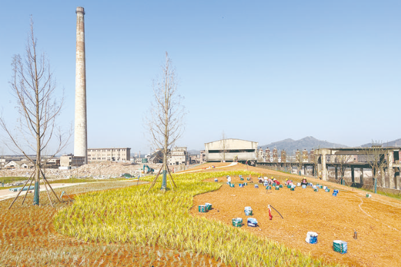 老旧厂区换新装