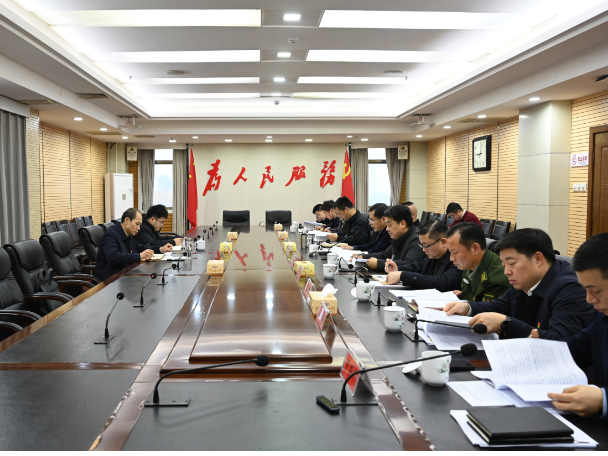 石峰区委常委班子召开2025年度民主生活会