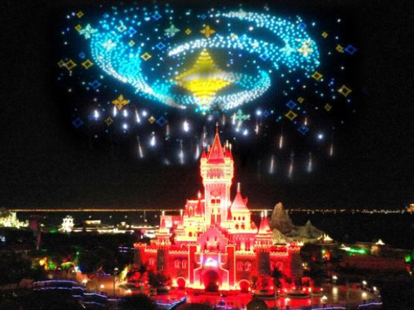 3000架无人机点亮株洲夜空