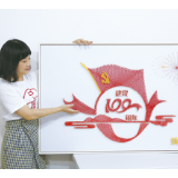 “80后”手工达人：匠心巧心表达爱党情怀