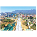 予倩路(南泥湾路-浏阳大道)项目建设快速推进