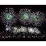 500场浏阳焰火照亮新年夜空