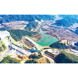 奋战椒花水库——预计8月底完成大坝混凝土浇筑