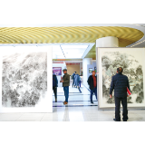 浏阳市第三十届迎春画展开展