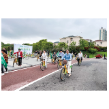 倡导绿色出行健康生活，市公共自行车事务中心组织开展骑行活动