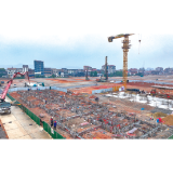 湘赣合作产业园棠花安置区首批房屋建设启动