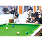 浏阳市首届中式八球团体赛决赛举行