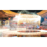 浏阳烟花惊艳绽放《浏阳河》响彻全场