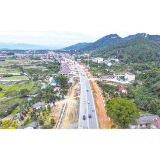 拓宽路面、建跨线立交桥……开辟20余个作业面同步推进