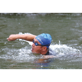 长沙市第十一届运动会铁人三项比赛在枨冲镇举行