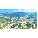 椒花水库下闸蓄水