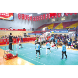 第四届“湘鄂赣”气排球比赛落幕 27支队伍以球会友