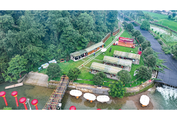 村企携手造乐园，大围山下添新景