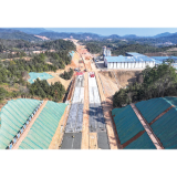 浏江高速第五合同段路基成型