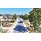 S207镇头田坪至北星段交通安全隐患整治工程完工