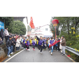 澄潭江镇和家村：猪肉当奖品，跑步迎新年