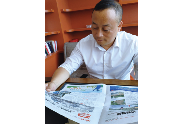 新闻回访丨朱庆国：“每一步成长，都有《浏阳日报》鼓与呼”