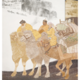 浏阳画家父女作品双双入国展