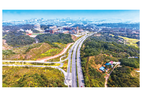 经九路交金阳大道匝道通车