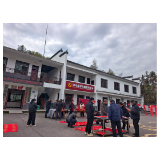 大围山镇浏河源村举办迎新春送福写春联活动