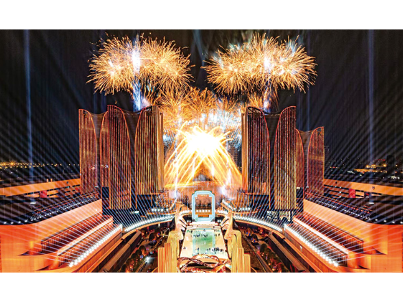 浏阳式浪漫演绎“世界义乌中国年”