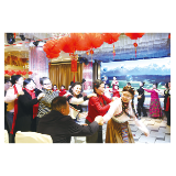 浏阳市财富艺术团举办辞旧迎新联欢会