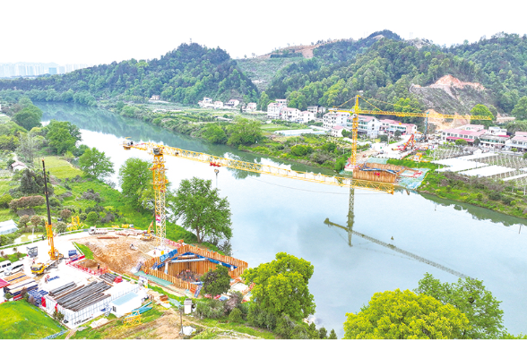 浏阳河上多了一座桥