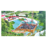 浏阳河特大桥主墩承台浇筑完成