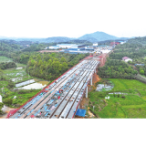 浏江高速桥梁建设忙