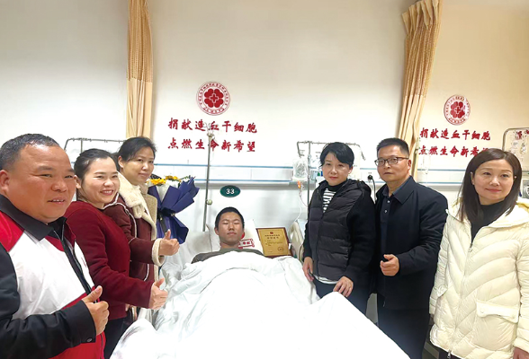 浏阳学子为4岁患儿送去“生命种子”