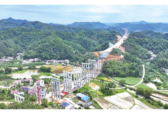 大道通浏丨浏江高速第二标段跑出建设加速度