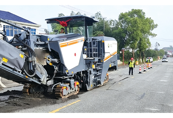  S207线提质改造加速推进 预计本月下旬全线通车