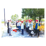 市政园林维护中心开展“夏日送清凉”慰问活动