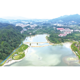长兴湖上新建一条栈道