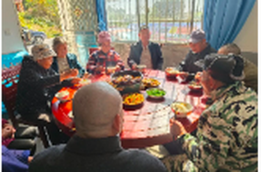 君山“百岁之家”筑起互助养老幸福圈