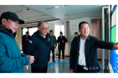 刘鹏一行来区调研生态体育融合发展工作
