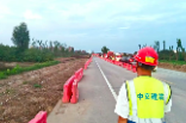 抢抓施工窗口期 G353君山段公路项目建设如火如荼
