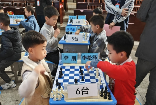 “奔跑吧•少年”国际象棋选拔赛在宁远县莲花小学开赛