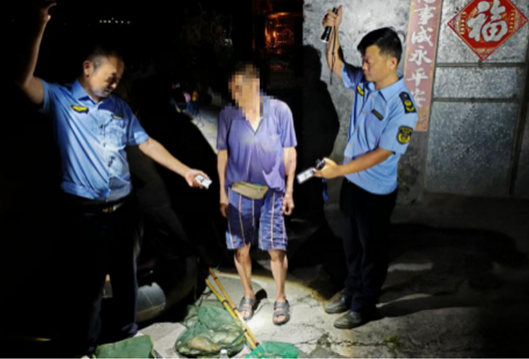 宁远：开展打击非法捕捞执法行动
