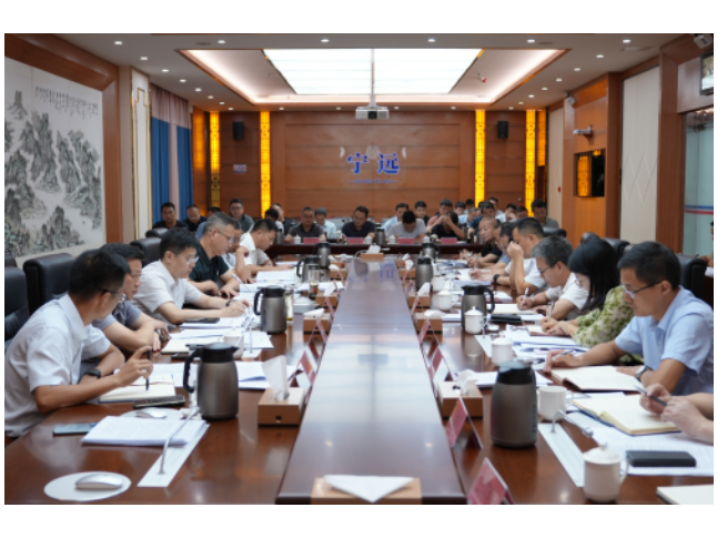 宁远：胡勇刚主持召开县委书记专题会