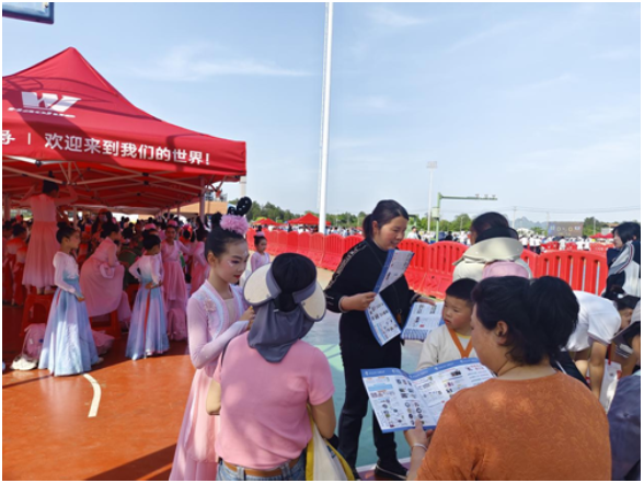 宁远：绿茵赛场传正气 三项宣传入人心