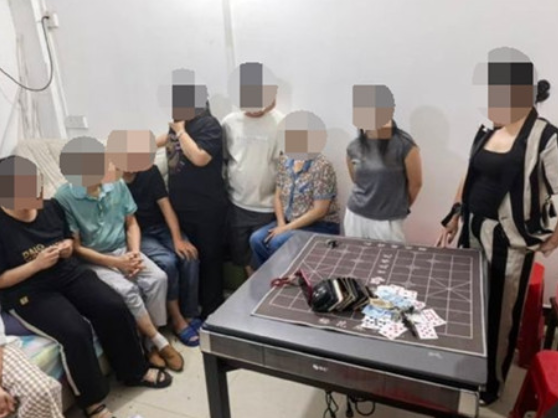 宁远县公安局成功捣毁一聚众赌博窝点