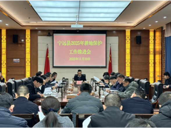 宁远县召开2025年耕地保护工作推进会