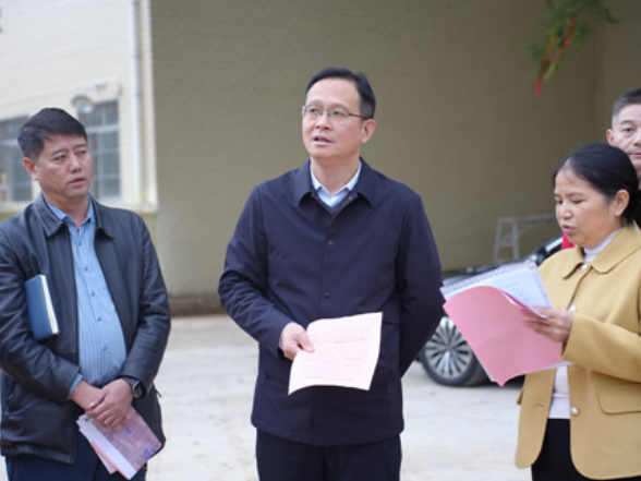 宁远：毛政调研“三类”资金重点项目